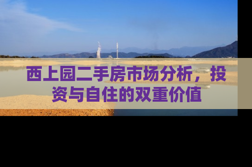 西上园二手房市场分析，投资与自住的双重价值