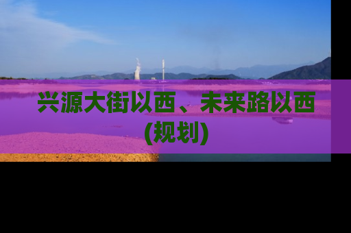 兴源大街以西、未来路以西(规划)