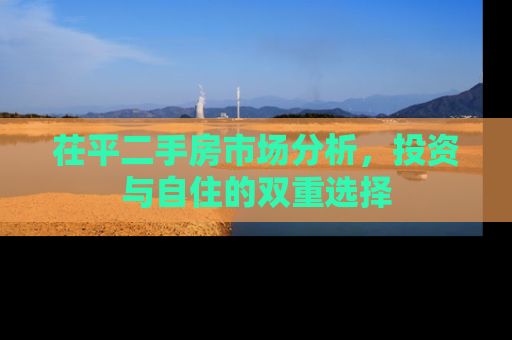 茌平二手房市场分析，投资与自住的双重选择