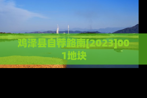 鸡泽县自荐路南[2023]001地块